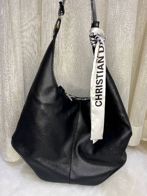 کیف چرم اویزنی مشکی 6608