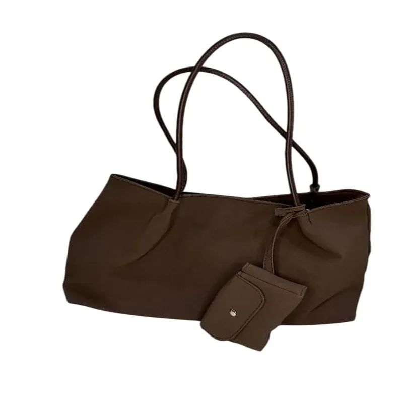 کیف جیر قهویی تیره 3343