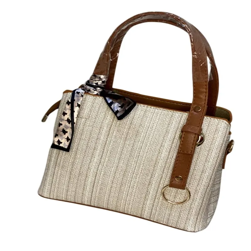 کیف سفید عسلی366