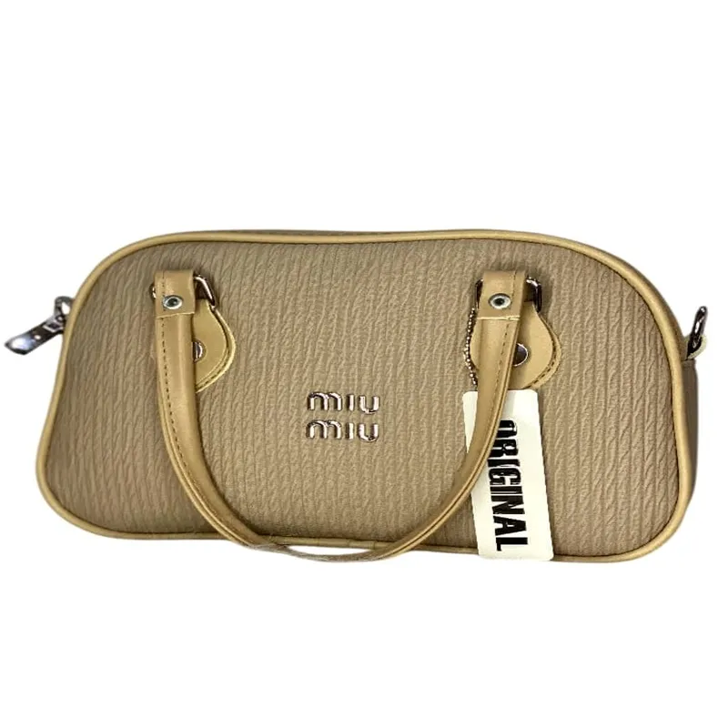 کیف کرم عسلی MIU5966