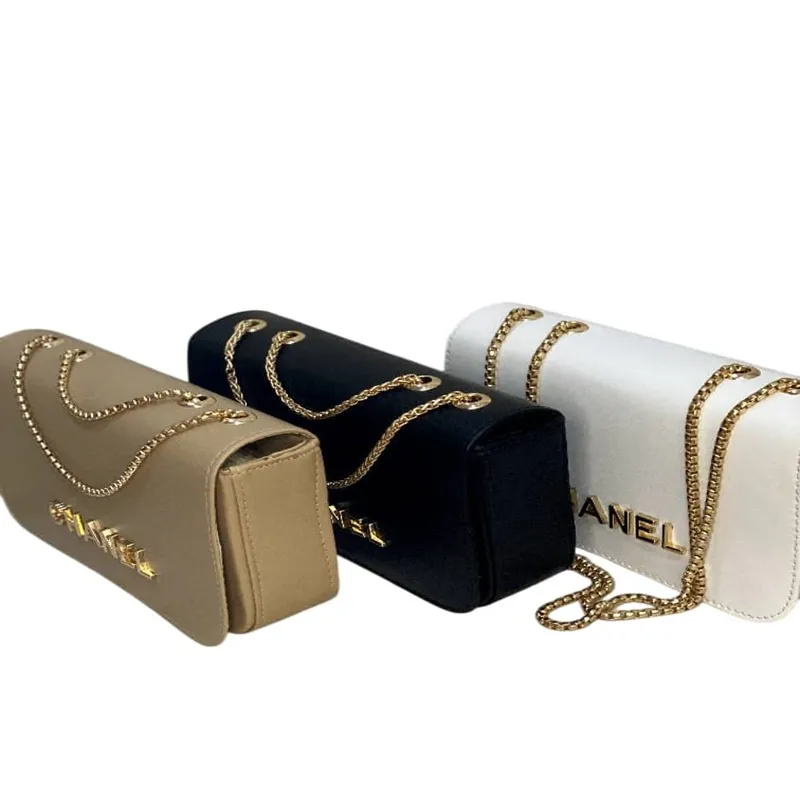 کیف چرم مشکی chanel 5903