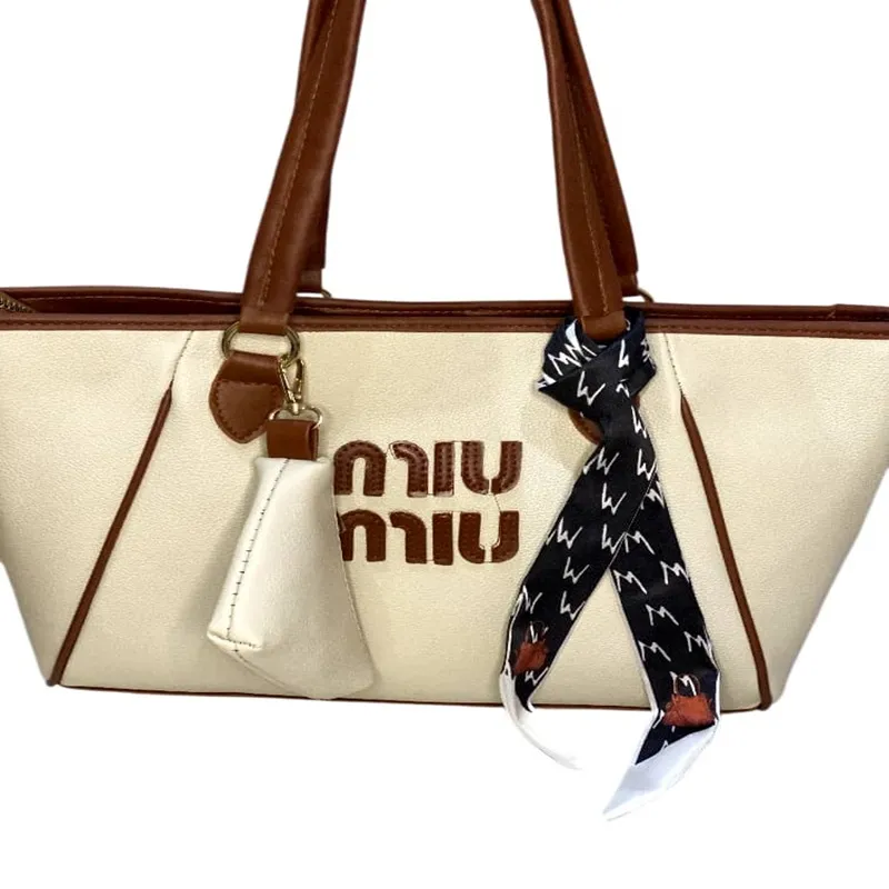 کیف چرم کرم وانیلی 01 MIU